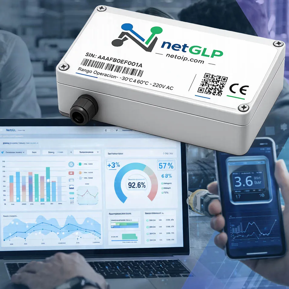 Sensor de Presion IoT netGLP Pro